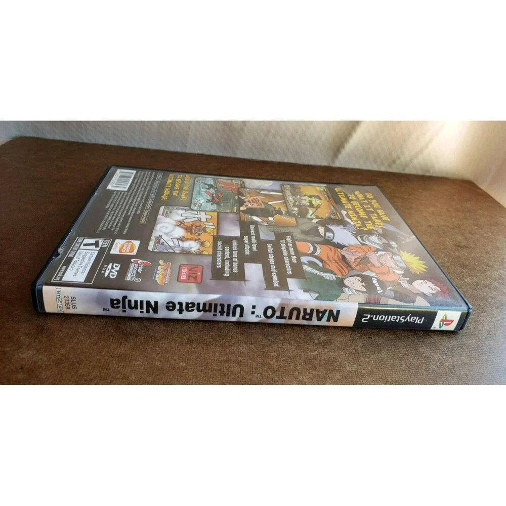 2002 NARUTO: ULTIMA NINJA SONY PS2 PlayStation 2 Bandai Namco Complete W/ Manual